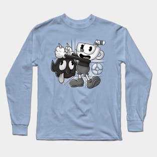 Steamboat Cuphead v.2 Long Sleeve T-Shirt